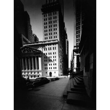 Berenice Abbott Wall St NYC