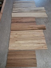 Xxl Set Quadratleisten 1x1 Bastelholz Birke Eiche Apfel Walnuss Krippenbau DIY