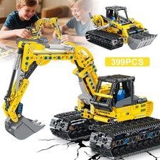 2 in 1 Technik Bagger Bausatz