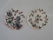 2 Tassenuntersetzer Papier