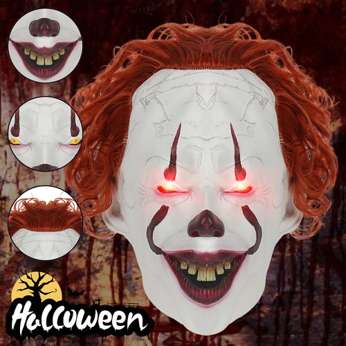Pennywise clown maske - pennywise, stephen