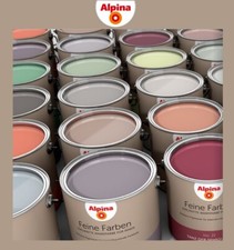 Alpina 2,5 L Feine Farben, Edelmatte Wandfarbe für Innen, hoch ergiebig Farbwahl