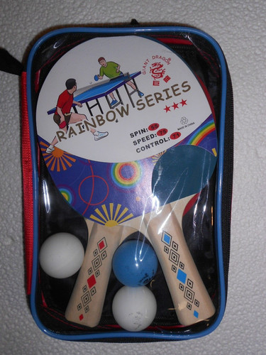 Rainbow tischtennis set duo - rainbow,