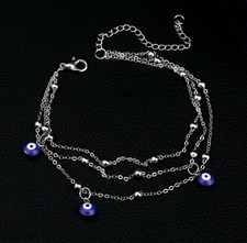 Armband Armkette Fußkette türkisches magisches Auge Nazar Evil Eye boncuk 