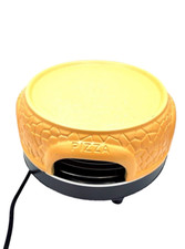 Gastronoma Pizzaofen Terrakottakuppel 4 Personen Pizzadom 800 Watt 5-7 Minuten