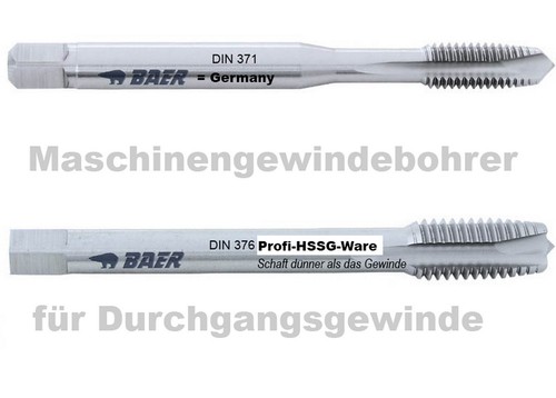 Gewindebohrer baer - gewindebohrer,