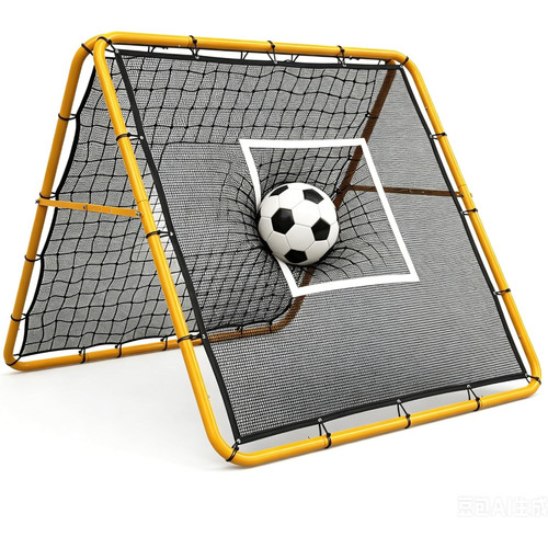 Fußball rebounder mit - fußball,