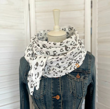 XL Musselin Schal Dreieckstuch