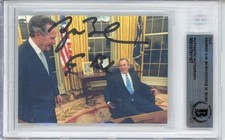DUAL SIGNED President George W
