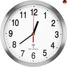 Lawei Funk Wanduhr Funkuhr aus
