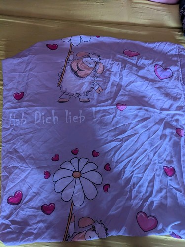 Bettwäsche hab dich lieb - hab,