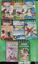 Acht verschiedene Lern Quiz