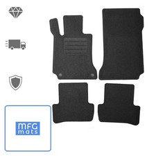 Fussmatten für Mercedes-Benz C-Klasse W204 Bj. 2007-2014 ANTHRAZIT Autoteppiche