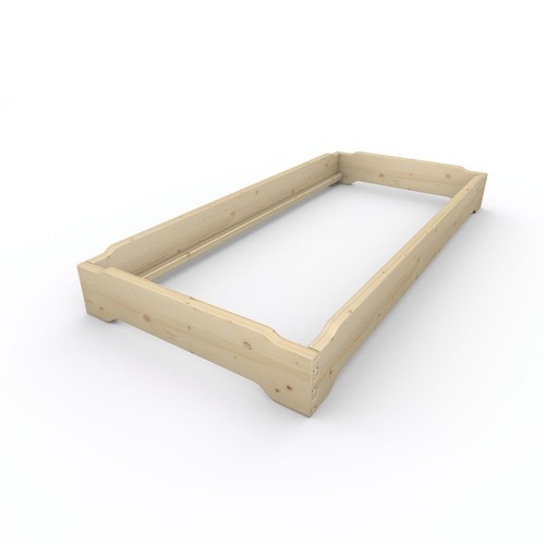 Naturholzbett stapelbett - 1,