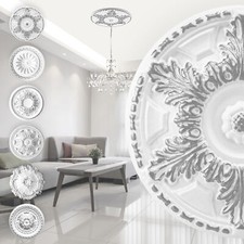 1 Deckenrosette Stuck Wanddeko