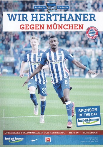 Programm hertha bsc - berlin,
