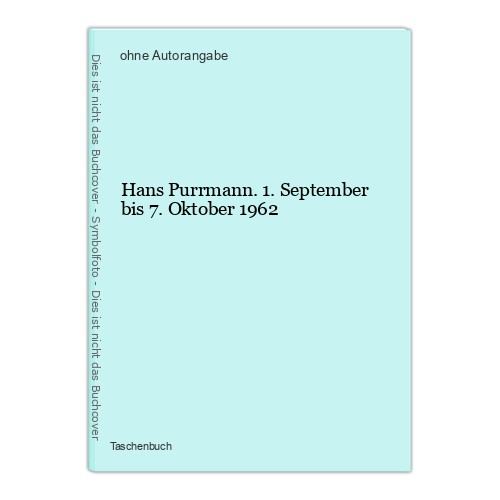 Hans purrmann september - purrmann., 1.