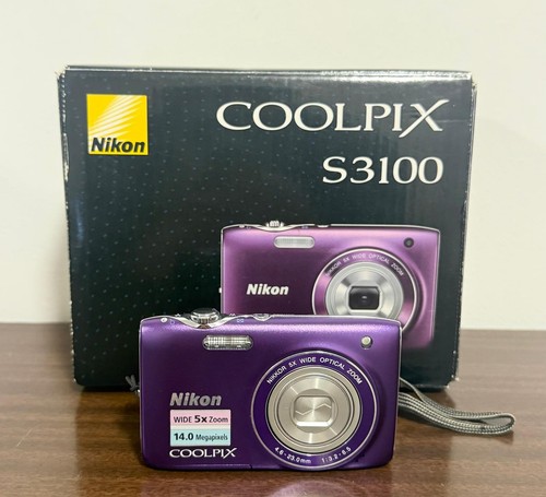 Nikon coolpix s3100 lila - nikon, mp