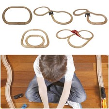 Holzeisenbahn Gleisbau