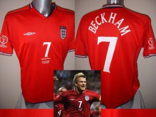 England david beckham shirt - beckham,