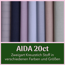Zweigart 20 ct AIDA Stoff für