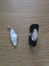 925 Sterling Silber Perlmutt