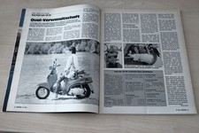 Motorrad 22/1983 Puch Lido 125 CD mit 8,2PS im TEST auf 2 Seiten