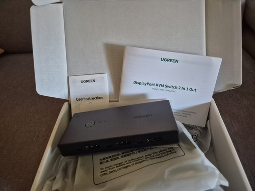 Ugreen displayport kvm switch - displayport,