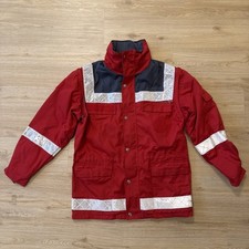 DRK Bonn2000 Einsatzjacke Gr XS rot/grau Rotes Kreuz Einsatzanzug Rettungsdienst