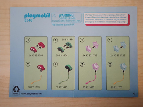 Playmobil bauanleitung 5546 - bauanleitung,