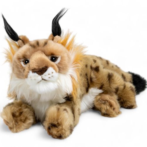 Luchs liegend 28 cm - luchs,