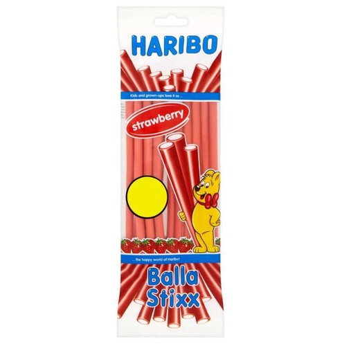 Haribo erdbeere balla stixx - erdbeere,