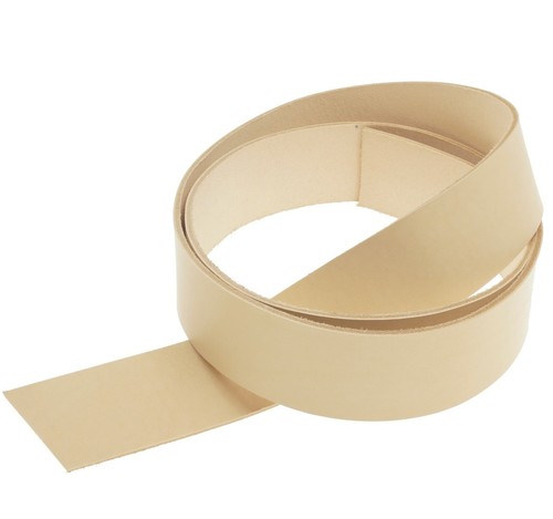 Lederriemen blankleder mm - lederriemen, 2,5