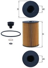Neu mahle ox353 - mahle, ox353/7d