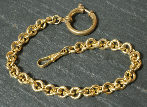 Alte goldene taschenuhrkette - alte,