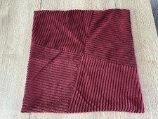 MIULEE Kissenbezug 50x50 Weinrot Kordsamt