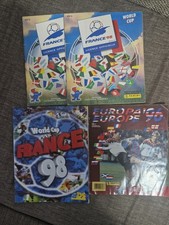 WM 1998 Frankreich Sammelalbum Panini, EM 1996 Sammelalbum Panini, WC FRANCE 98