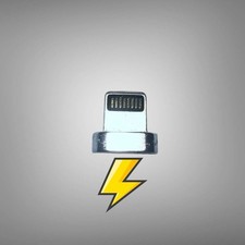 Für Ladekabel iPhone Light-ning USB magnetisch Magnetic Aufsatz Pin