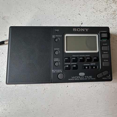 Sony icf sw33 - icf-sw33, weltempfänger