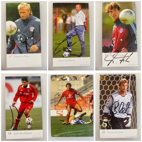 Signierte bayern münchen - signierte,