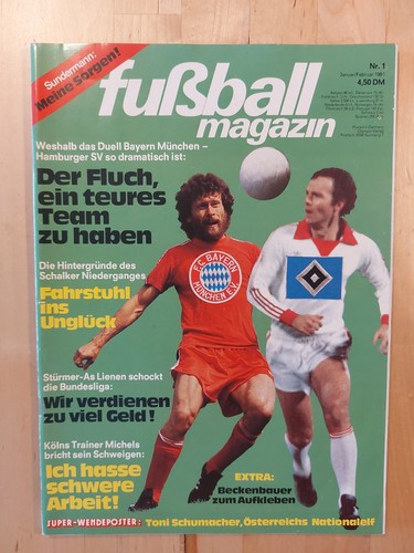 Kicker fußball magazin 1 - fußball, nr.