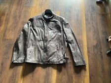 Engbers Herren Lederjacke, Gr.58, Grau.
