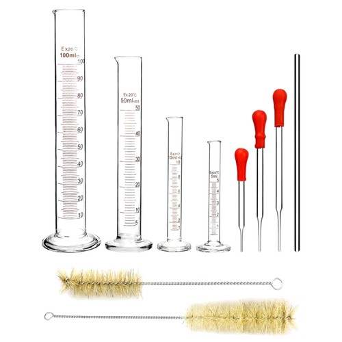 Qwork messzylinder glas set - qwork, 4