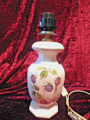 Vintage keramik tischlampe - keramik-tischlampe, in