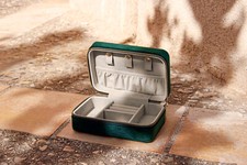 Velvet Travel Jewellery Box