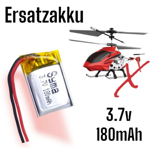 180 mah ersatzakku für - 3,7,