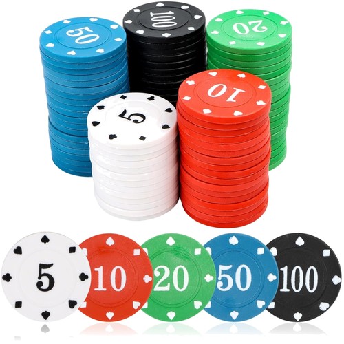 Poker chips set 100 stück - poker,