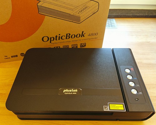 Plustek opticbook 4800 - 4800,