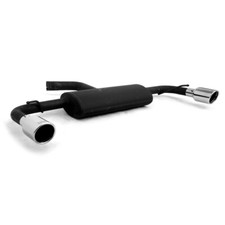 Ulter Sportauspuff  li re je 1x90mm VW Golf 6 1.4l 2.0l TDi mit GTI-Stoßstange