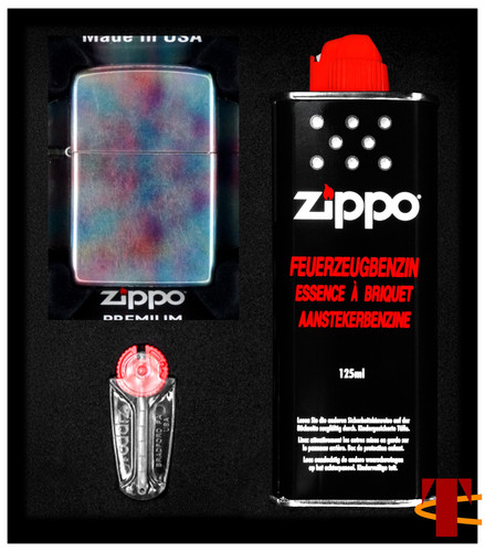Zippo geschenkset winddichtes - zippo, geschenkset: